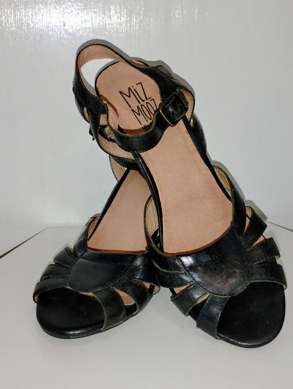 MIZ MOOZ RETRO HEELED SANDALS